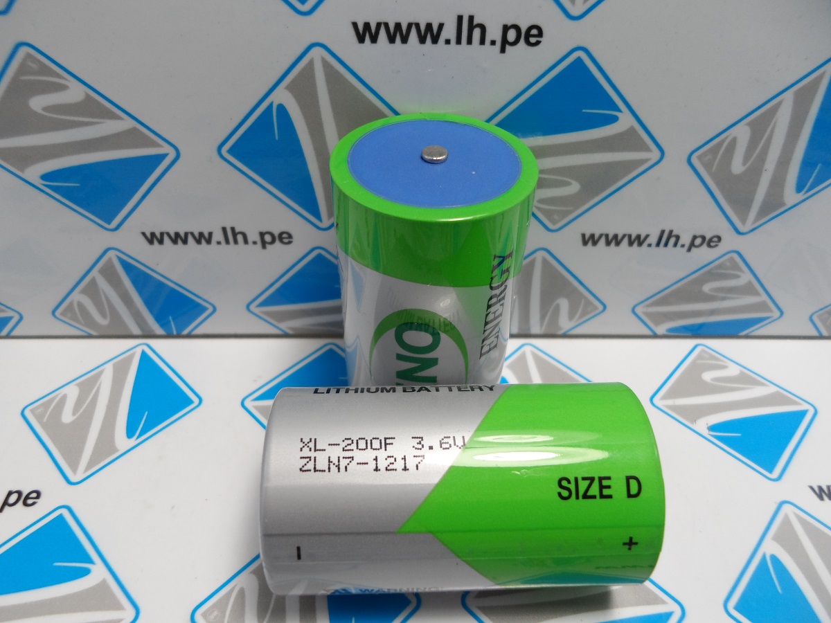 XL-200F      Batería Lithium Size D, 3.6V, 16.5Ah. Chloride (Li-SOCI 2) XENO